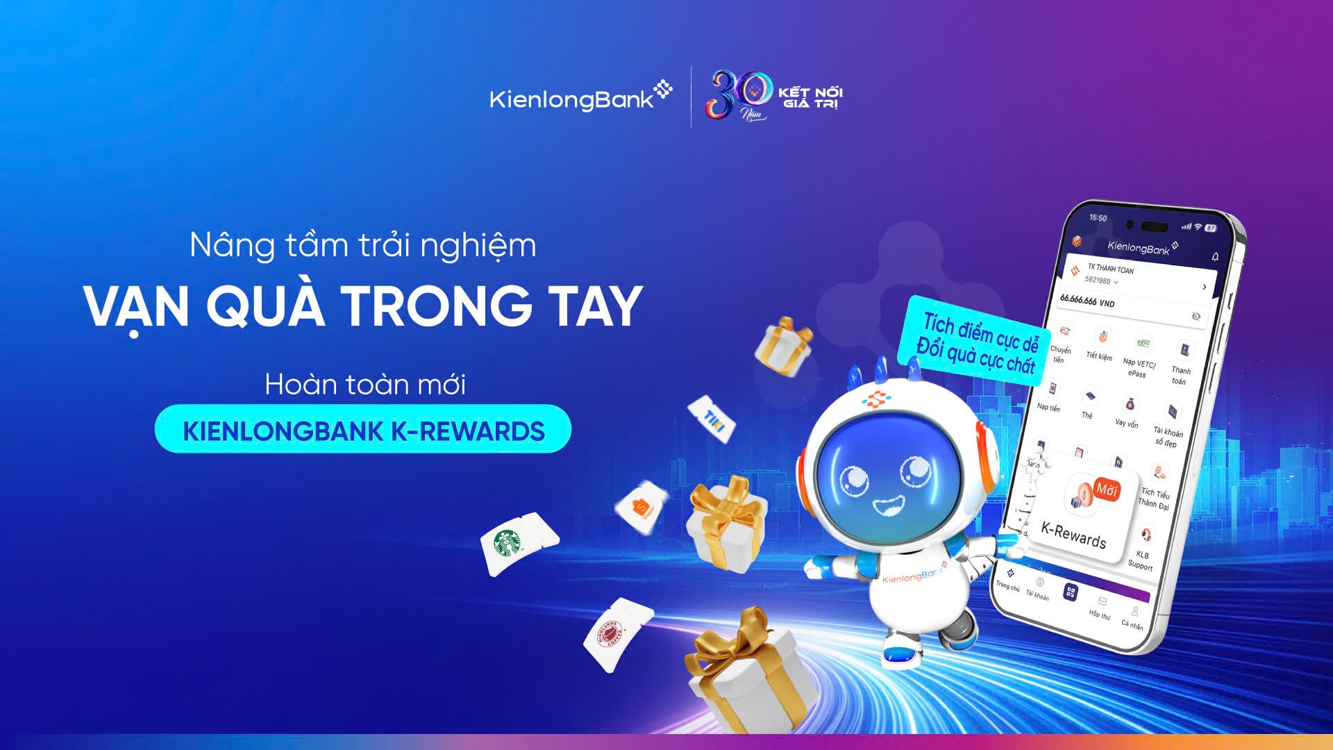 K - Rewards. Chiến lược Loyalty Banking tuổi 30 của KienlongBank