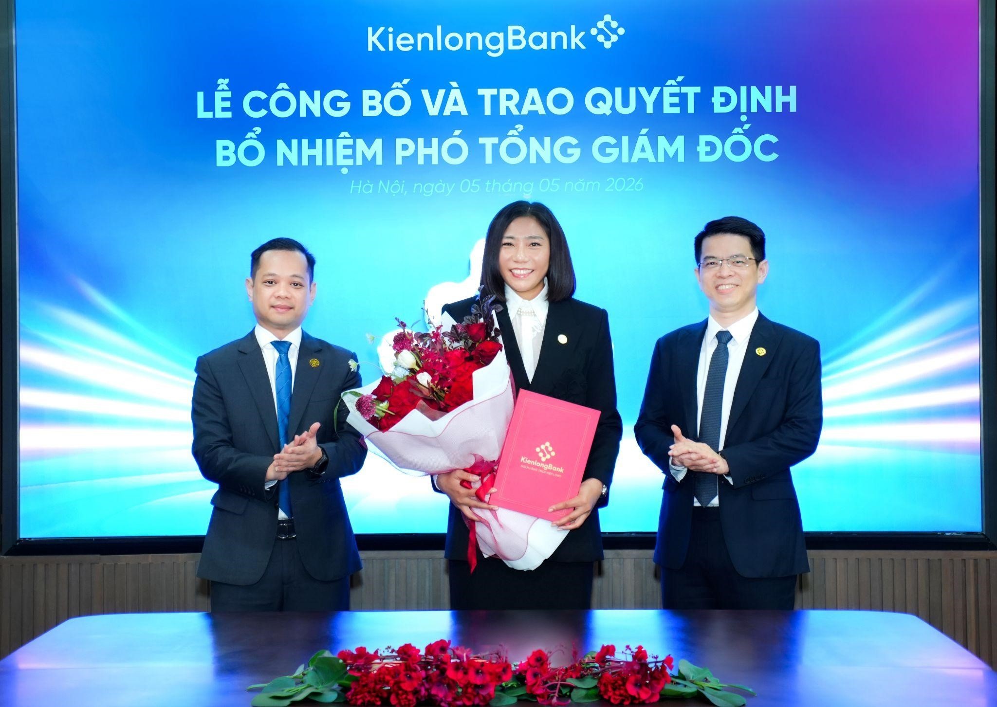 KienlongBank bổ nhiệm Phó Tổng Giám đốc mới, kiện toàn Ban Điều hành cho giai đoạn 2026 - 2030