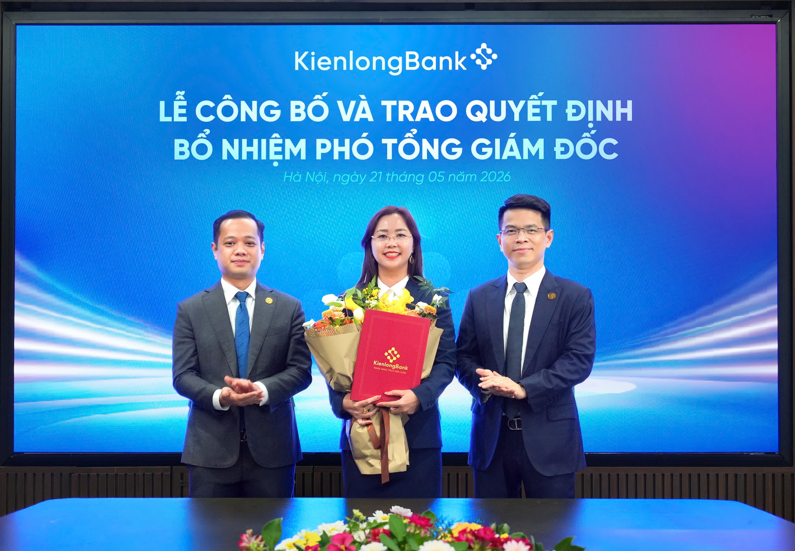 KienlongBank bổ nhiệm Phó Tổng Giám đốc mới, tăng cường năng lực vận hành hệ sinh thái