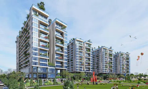 Thi công thần tốc, 4 tòa tháp của Sunshine Green Iconic chuẩn bị cất nóc trong Quý IV/2023